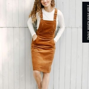 Corduroy Overall Dress 10